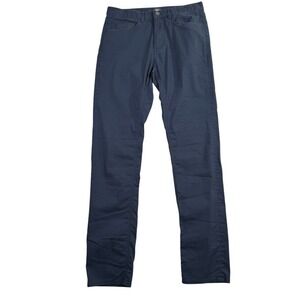 Faherty Chino Pants Mens 29x31 Navy Twill Stretch Straight Leg 5-Pocket Comfort‎